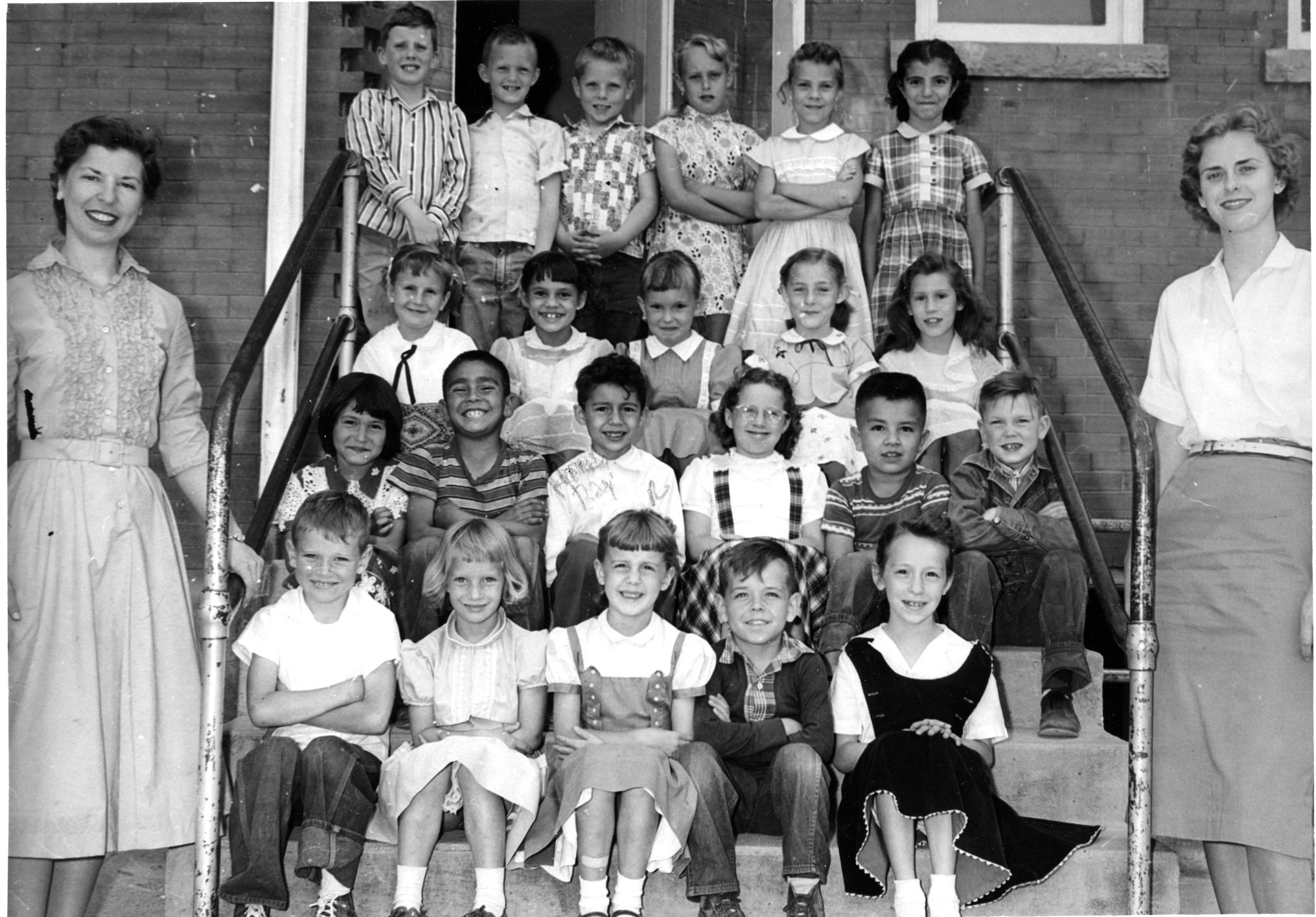 Lincoln Elementary School Boulder Class Picture 1957 Boulder County Latino History Project